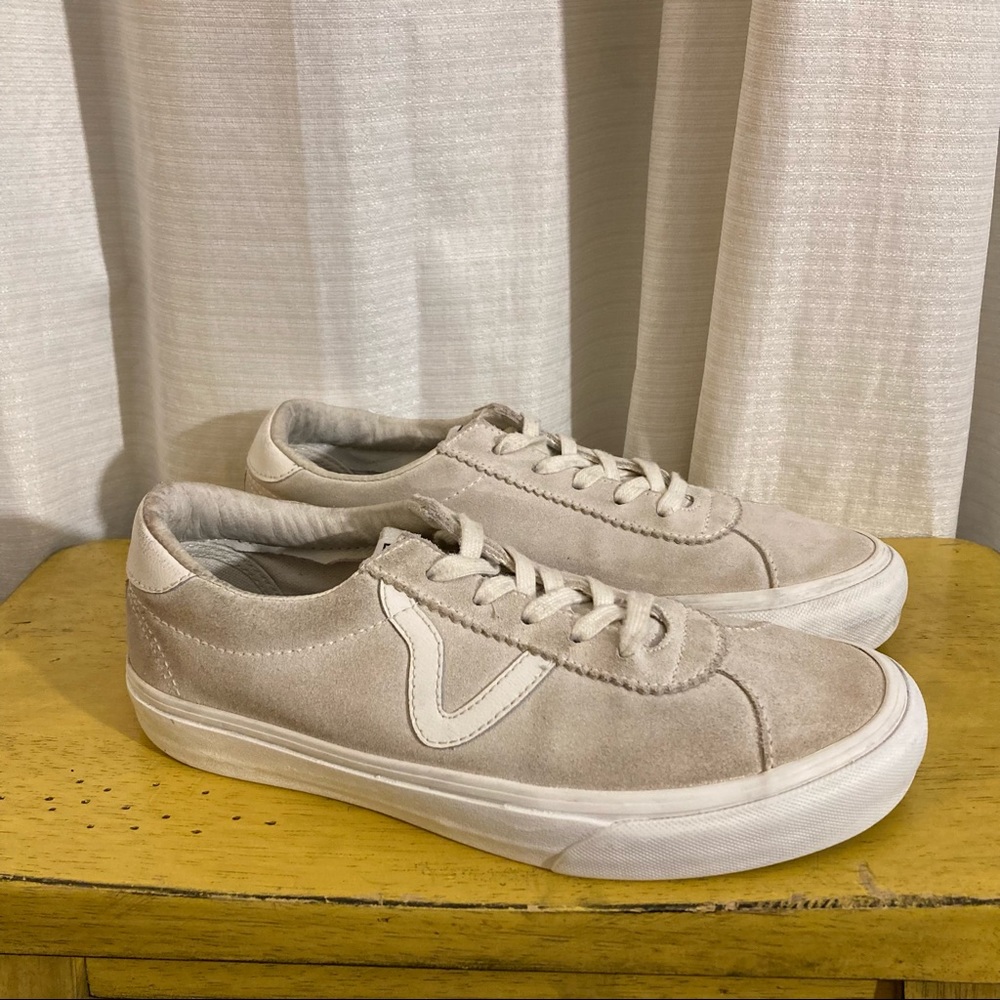Vans cumin suede beige gray white